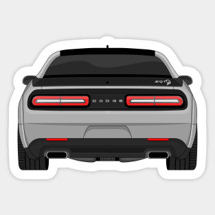 HELLCAT REAR GREY Sticker